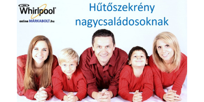 hűtőszekrény nagycsaládnak